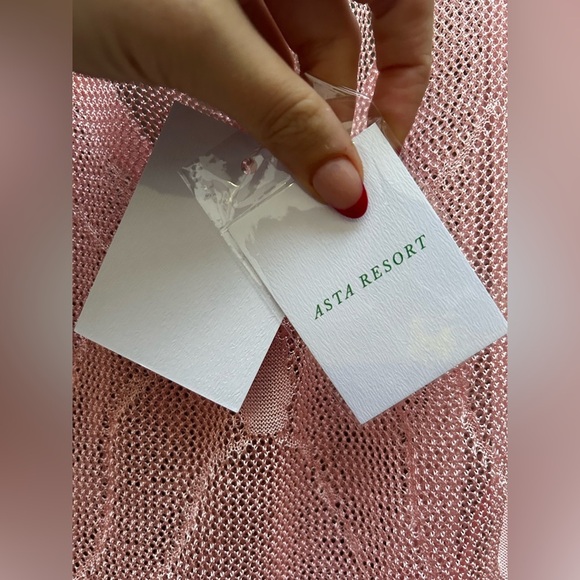 Asta Resort Fleur Dress In Blush New with Tags! - Picture 7 of 11